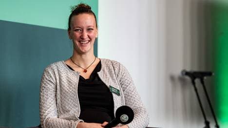 Almuth Schult ist Torhüterin der Nationalmannschaft und Mutter von Zwillingen