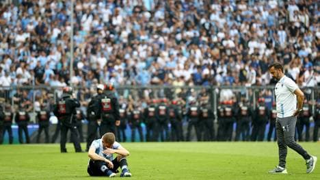 1860 Muenchen v Jahn Regensburg - 2. Bundesliga Playoff Leg 2