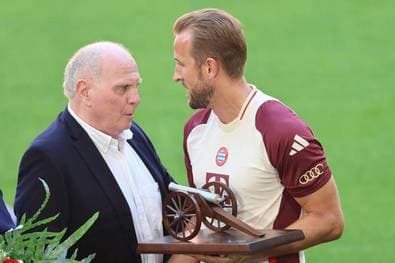 Hoeneß macht Andeutung zu Kane