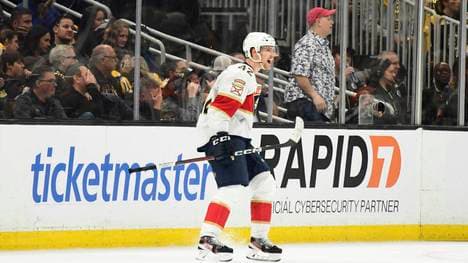 Gustav Forsling war der umjubelte Matchwinner für Florida