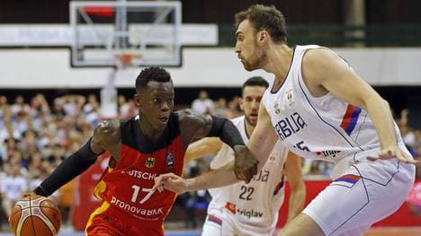 Dennis Schröder gewann mit Deutschland in Serbien