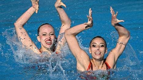 Synchronschwimmen: Platz elf für Bojer/Zimmer