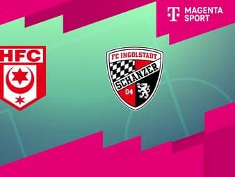 Hallescher FC - FC Ingolstadt 04: Tore und Highlights | 3. Liga