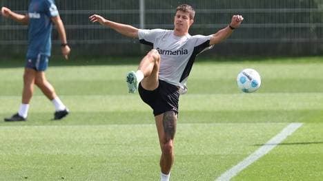 Adam Hlozek spielte für Tschechien bei der EM 2024