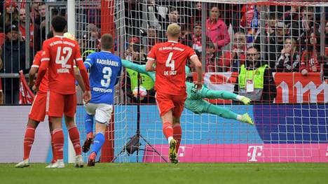 Der FC Bayern patzte gegen die TSG Hoffenheim