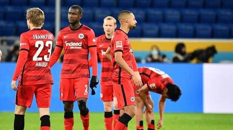 Eintracht Frankfurt verlor das erste Spiel nach drei Bundesliga-Siegen in Folge