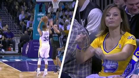 steph Curry und Mama