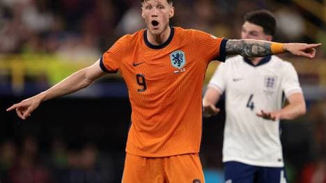 Wout Weghorst spielte bei der EM für die Niederlande