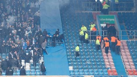 In Rostock kam es zu Ausschreitungen