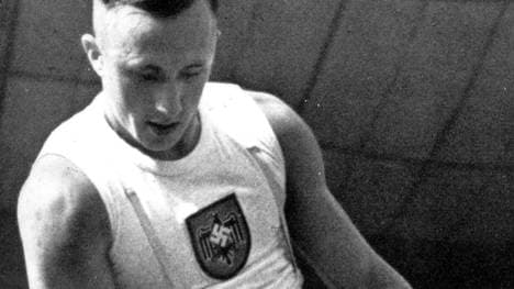 Alfred Schwarzmann bei Olympia 1936 in Berlin