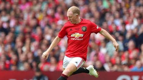 Paul Scholes gewann mit Manchester United zwei Mal die Champions League