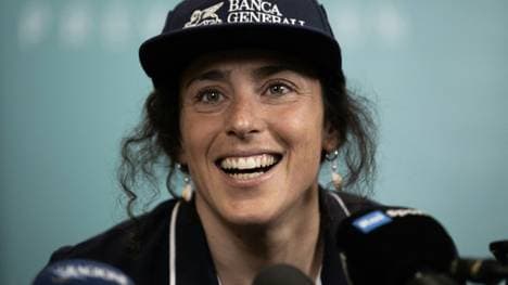 Trägt die Fahne: Federica Brignone