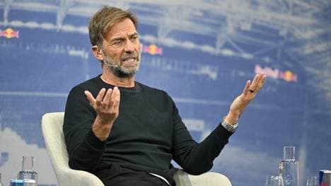 Jürgen Klopp bei seiner Vorstellung in Salzburg