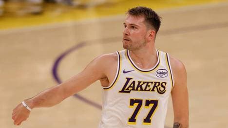 Luka Doncic konnte die Lakers nicht vor einer Niederlage bewahren