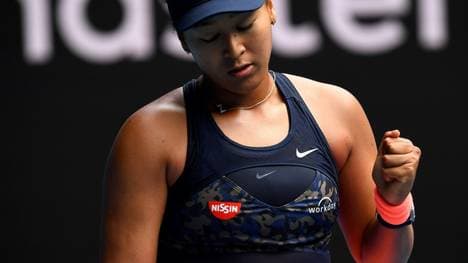 Naomi Osaka wird ihrer Favoritenrolle gerecht
