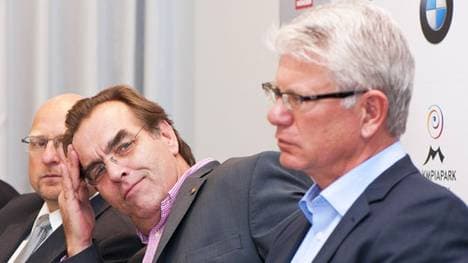 Bis 2013 war Franz Reindl (r.) 19 Jahre DEB-Sportdirektor