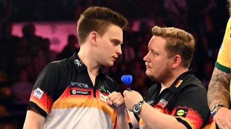 Ricardo Pietreczko (l.) und Martin Schindler wollen ein gutes Turnier spielen