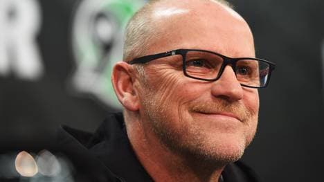 Thomas Schaaf bei seiner Vorstellung als Hannover 96-Trainer