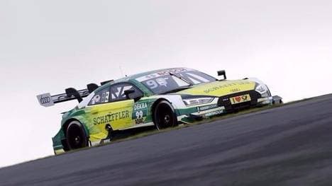 Mike Rockenfeller setzt die erste Bestzeit beim DTM-Finale in Hockenheim