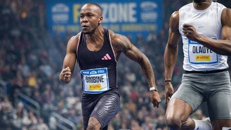 Akani Simbine konnte den Rekord von Usain Bolt brechen