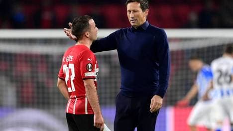 Roger Schmidt wechselte Mario Götze gegen Rotterdam früh aus - und steht dafür in der Kritik