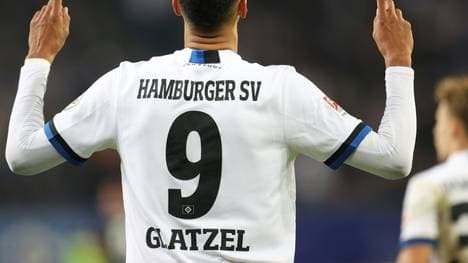 Robert Glatzel leitete den Hamburger Sieg früh ein