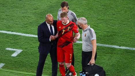 Kevin De Bruyne verpasste das erste Gruppenspiel verletzt