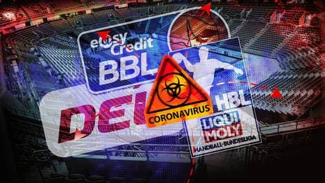 Die Pandemie stellt HBL, BBL, DEL und andere Sportarten vor immer größere existenziellere Probleme