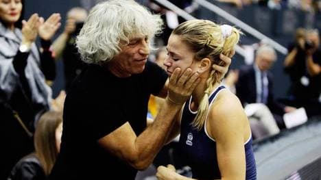 Camila Giorgi und ihr Vater sorgten öfter für Aufsehen