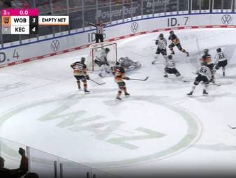 Am 18. Spieltag der DEL gelingt den Kölner Haien ein Last-Minute Sieg gegen Wolfsburg.