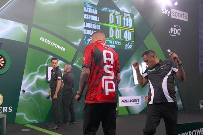 Darts-Star flüchtet vor Ally-Pally-Wespe