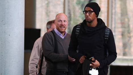 Jerome Boateng vom FC Bayern und Matthias Sammer