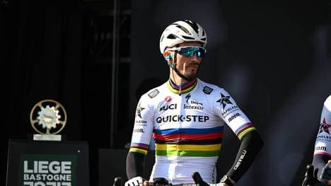 Julian Alaphilippe wird durch eine Corona-Infektion gebremst