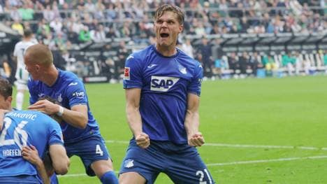 Schreit seine Freude heraus: Marius Bülter