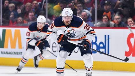 Leon Draisaitl ist mit den Edmonton Oilers auf Playoff-Kurs
