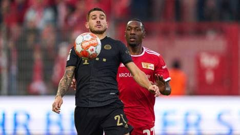 Lucas Hernández musste gegen Union Berlin ausgewechselt werden