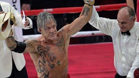 Mickey Rourke bestritt von 1991 bis 1995 acht Kämpfe als Profiboxer
