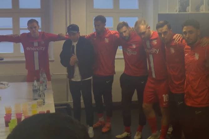 Rücktrittserklärung live in der Kabine