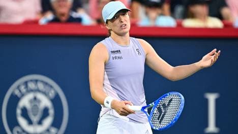 Aus in Montreal: Wimbledonsiegerin Iga Swiatek