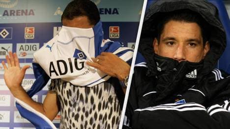Brasilianische Transferflops des HSV: Ailton (l.) und Thiago Neves
