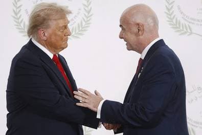 US-Präsident Trump bei WM-Auslosung