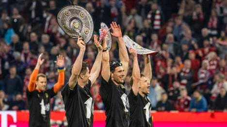 Bayern München feierte am bereits Samstag die vorzeitige Meisterschaft