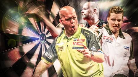 Michael van Gerwen setzte mehrere Rekorde bei der Darts-WM