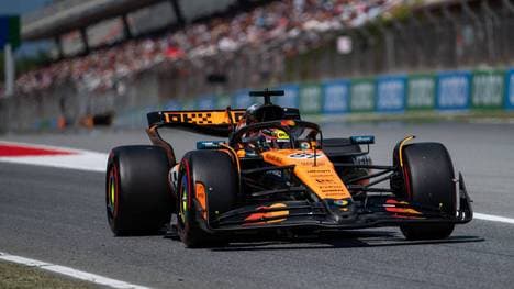 Oscar Piastri startet von der Pole Position