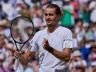 Alexander Zverev steht zum ersten Mal in seiner Karriere im Finale von Wimbledon. Gegen Arthur Fery lässt der deutsche Tennis-Star nichts anbrennen.
