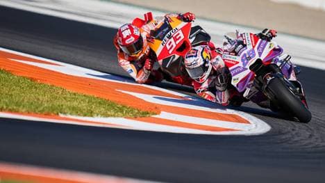 Jorge Martín (v.) und Marc Márquez