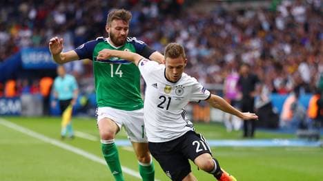Joshua Kimmich feierte gegen Nordirland ein starkes Debüt bei der EM 