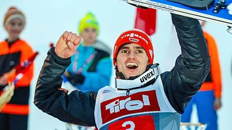 DSV-Adler Richard Freitag gewinnt in Innsbruck sein fünftes Weltcupspringen. ZUM DURCHKLICKEN: Die Bilder zum Springen am Bergisel