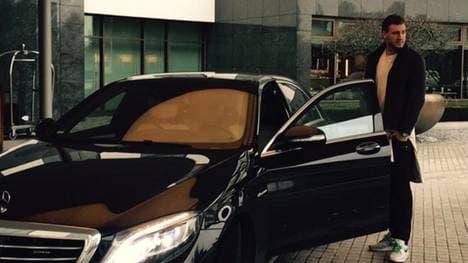 Mit diesem Foto provozierte Nicklas Bendtner die VfL-Bosse