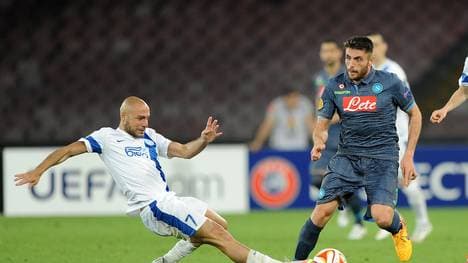 SSC Napoli v FC Dnipro Dnipropetrovsk - UEFA Europa League: Semi Final